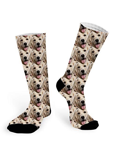 Customized Dog Socks Custom Pet Socks Turn your Dog Picture into Custom Socks Cat Socks Unisex