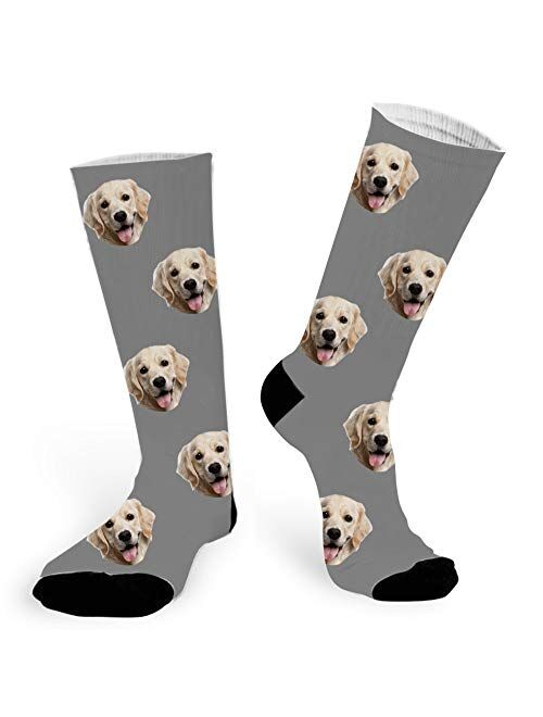 Customized Dog Socks Custom Pet Socks Turn your Dog Picture into Custom Socks Cat Socks Unisex