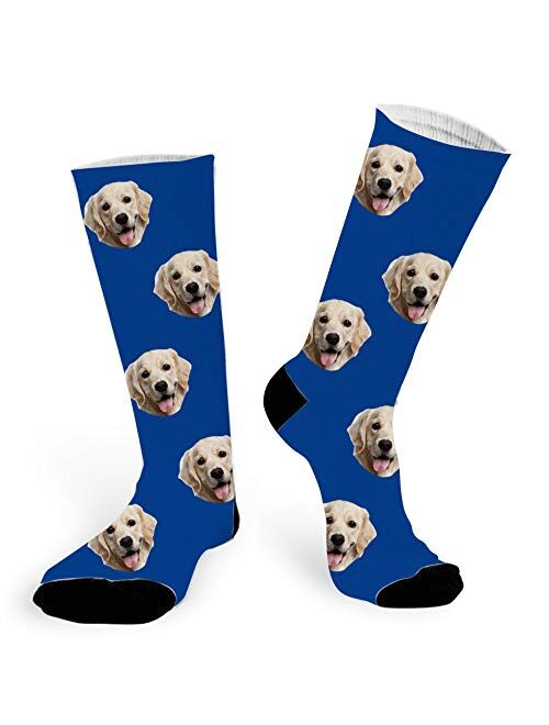 Customized Dog Socks Custom Pet Socks Turn your Dog Picture into Custom Socks Cat Socks Unisex