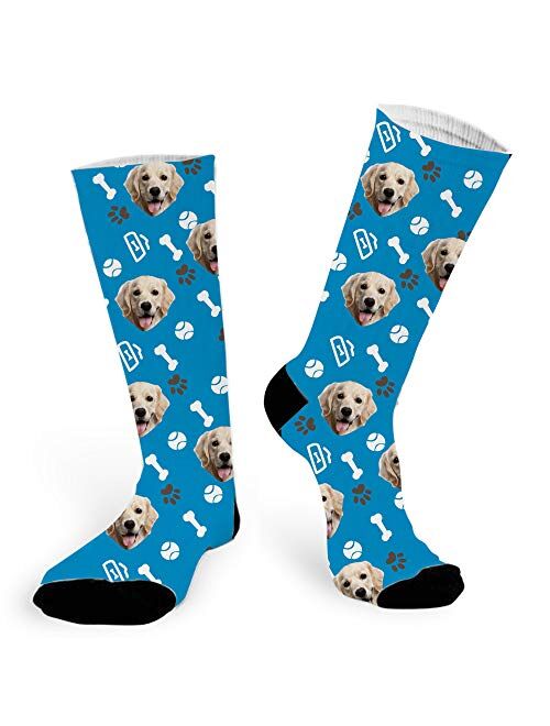 Customized Dog Socks Custom Pet Socks Turn your Dog Picture into Custom Socks Cat Socks Unisex