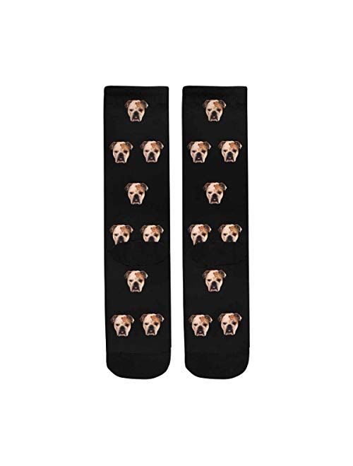 Custom Pet Dog Face Socks Multiple Faces, Funny Socks Turn Your Photo into Socks for Dog Lover 9 Faces