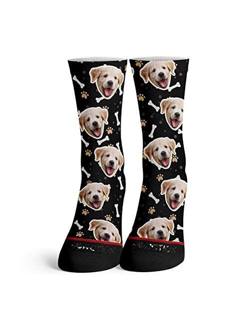 Function - Custom Dog Face Pattern Fashion Socks