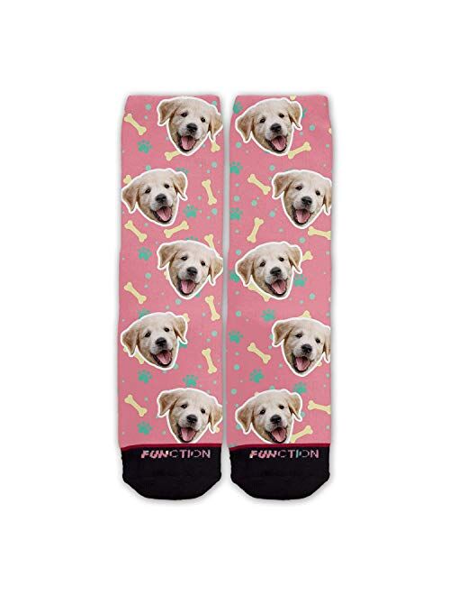 Function - Custom Dog Face Pattern Fashion Socks