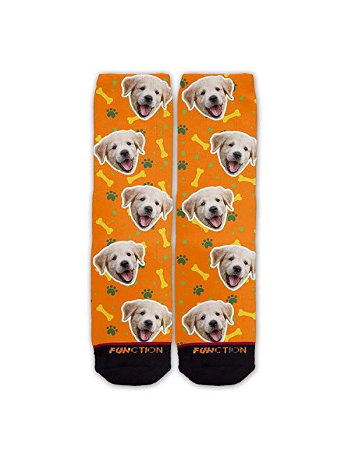 Function - Custom Dog Face Pattern Fashion Socks