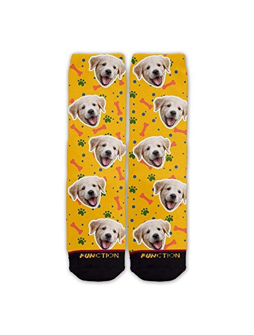 Function - Custom Dog Face Pattern Fashion Socks