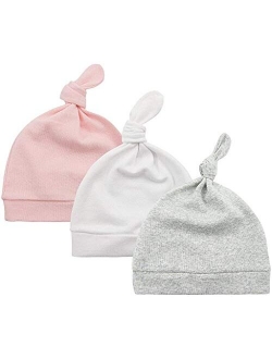 American Trends Baby Beanie Knot Baby Girl Hats Newborn Baby Beanies for Boys Girls Gifts Unisex Baby Accessories