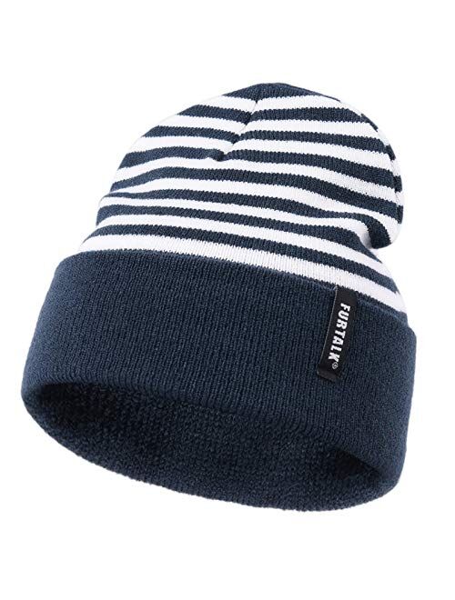 FURTALK Toddler Beanie for Boys Girls Baby Kids Beanies Knit Winter Hat