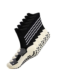 Anti-slip Athletic Sock Non-slip Sport Sock for Men Women, Non-skid Slipper Sock with Grip