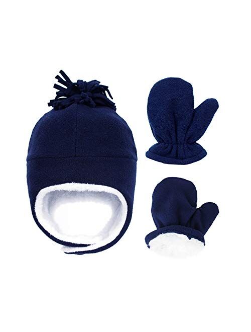 XIAOHAWANG Baby Hat Cute Bear Toddler Earflap Beanie Warm for Fall Winter