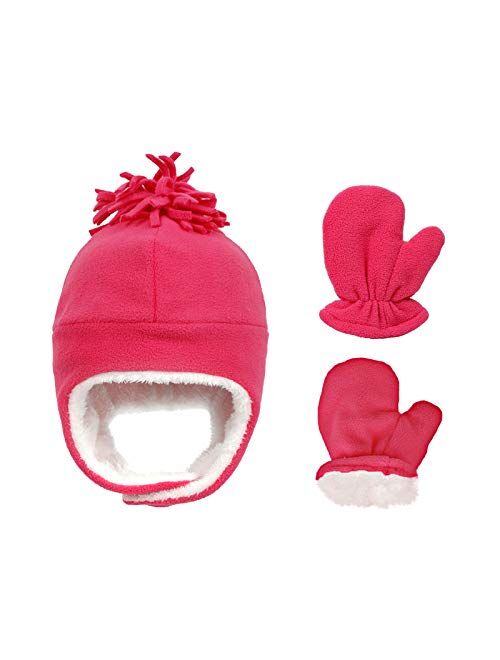 XIAOHAWANG Baby Hat Cute Bear Toddler Earflap Beanie Warm for Fall Winter