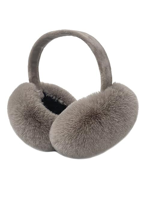 Winter Ear muffs Faux Fur Warm Earmuffs Cute Foldable Outdoor Ear Warmers For Women Girls