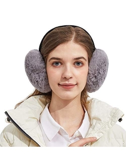 Surblue Cute Animal Earmuffs Winter Warm Outdoor Ear Covers Headband Fur Earwarmer