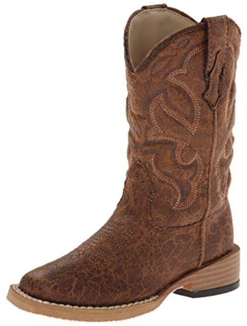 Roper Scout Square Toe Basic Cowboy Boot (Infant/Toddler/Little Kid/Big Kid)