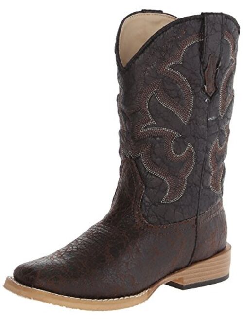 Roper Scout Square Toe Basic Cowboy Boot (Infant/Toddler/Little Kid/Big Kid)