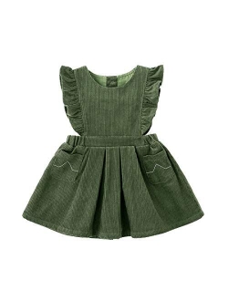 Simplee kids Toddler Girl Casual Dress for Spring Girls Skrit with Pocket