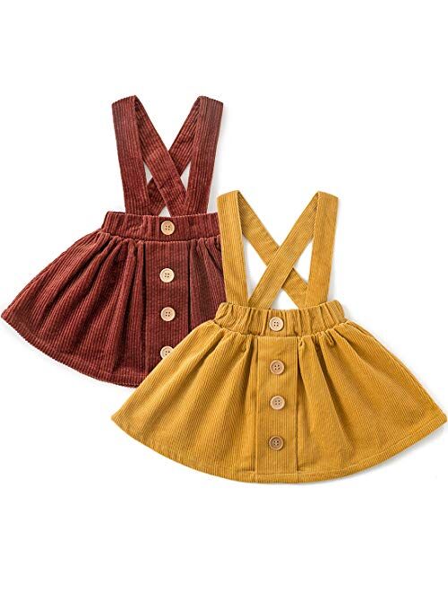 Simplee kids Toddler Girl Casual Dress for Spring Girls Skrit with Pocket