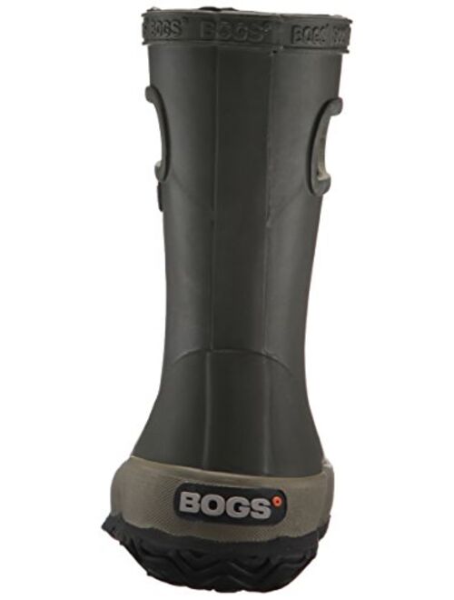 BOGS Unisex-Child Skipper Waterproof Rubber Rain Boot for Boys and Girls