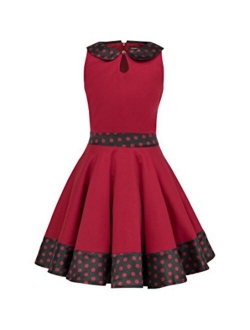 BlackButterfly Kids 'Zoey' Vintage Polka Dot 50's Girls Dress