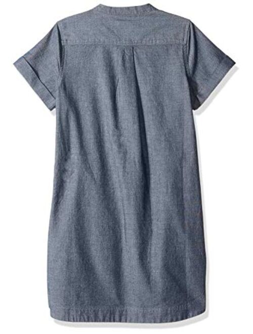 LOOK by crewcuts Girls' Chambray Shirt Dress