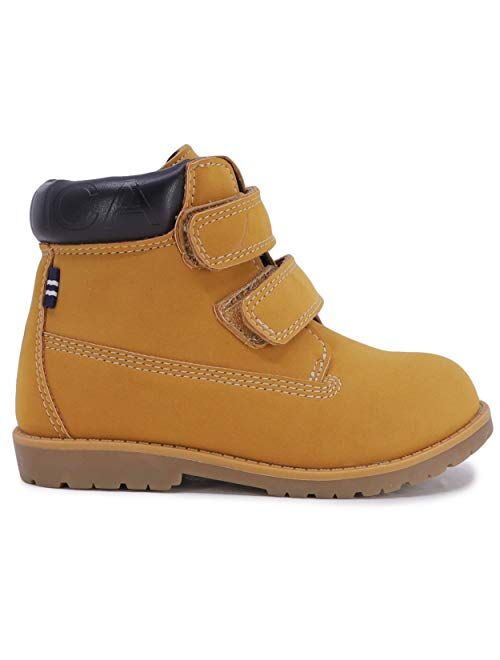 Nautica Kids Chukka Boot Boys Dress Bootie Adjustable Strap/Zipper (Toddler/Little Kids)