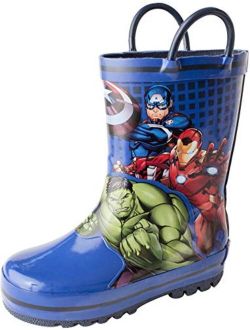 Favorite Characters Boy's Avengers Rain Boots AVS505 (Toddler/Little Kid)