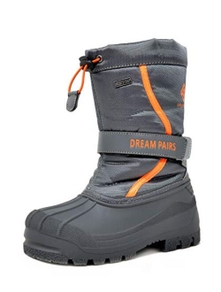 Boys & Girls Mid Calf Waterproof Winter Snow Boots