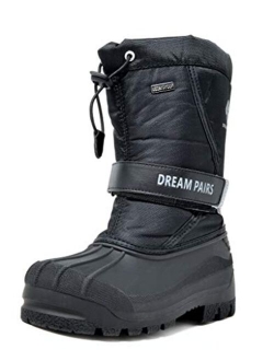 Boys & Girls Mid Calf Waterproof Winter Snow Boots