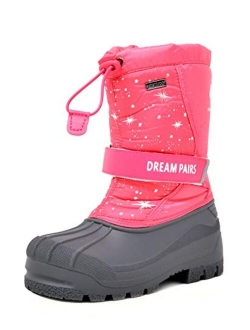 Boys & Girls Mid Calf Waterproof Winter Snow Boots