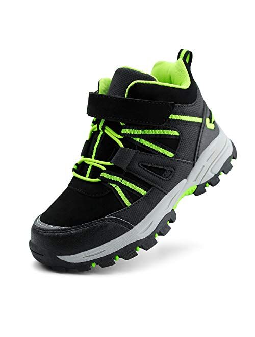 brooman Kids Hiking Boots Boys Girls Outdoor Adventure Shoes