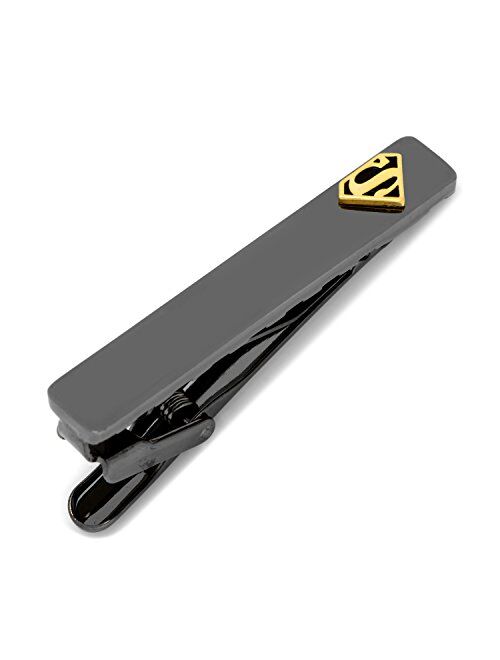 Black and Gold Superman Tie Clip