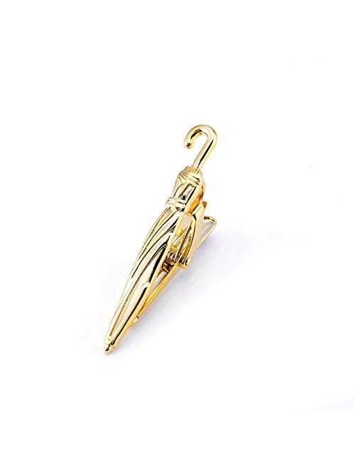 TLBB Cufflinks Spot Film and Television Tie Clip Senior Banquet Party Suitable for Wearing K Rain Umbrella Shape