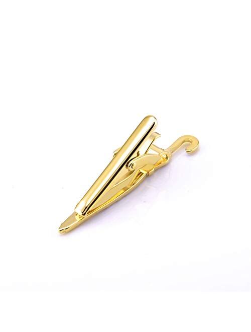 TLBB Cufflinks Spot Film and Television Tie Clip Senior Banquet Party Suitable for Wearing K Rain Umbrella Shape