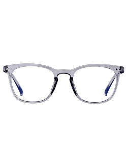 Blue Light Blocking Glasses Women Men Computer Small Face Clear Bluelight Blocker Eyeglasses Frame ANDWOOD AR001