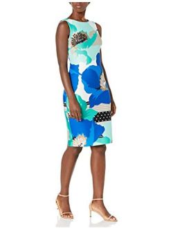 Women's Printed Sheath Dress