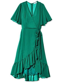 Women's Flutter Sleeve Dress