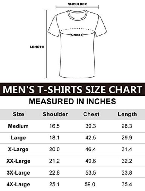 Funny World Men's Captain Costume T-Shirts