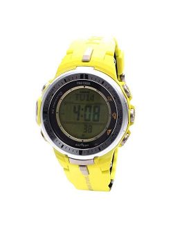 Men's And Women PRW-3000-9BDR Pro Trek Digital Display Quartz Yellow Watch