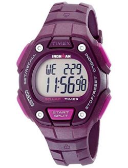 Women's Ironman 30-Lap Digital Quartz Mid-Size Watch, Plum - TW5K89700