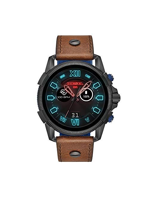 Diesel On Men's Full Guard 2.5 Smartwatch Powered with Wear OS by Google with Heart Rate, GPS, NFC, and Smartphone Notifications