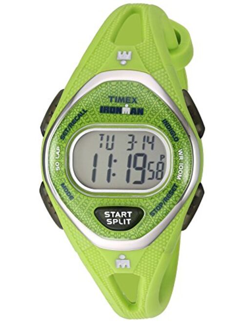 Timex Mid-Size Ironman Sleek 50 Silicone Strap Watch