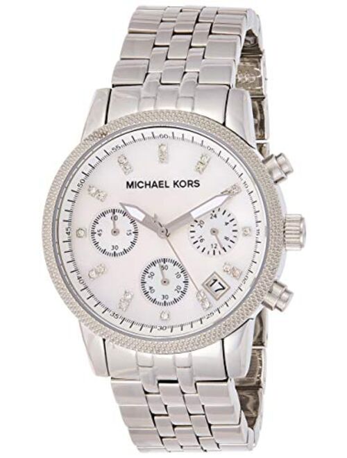 Michael Kors Women's Ritz Silver-Tone Watch MK5020