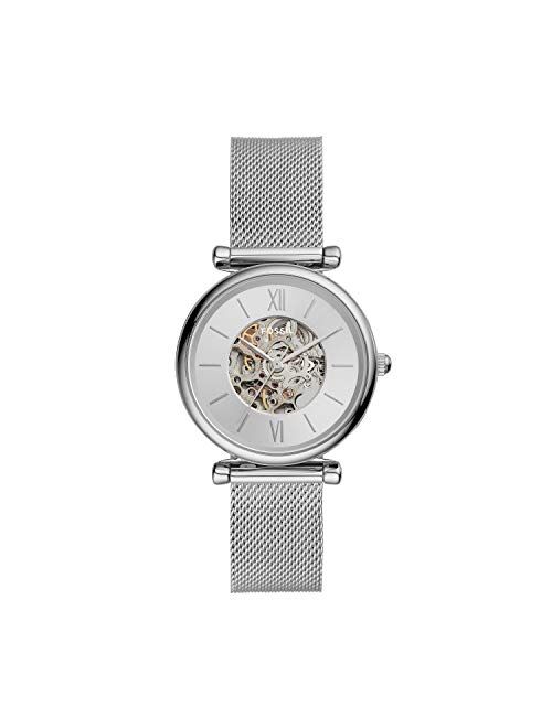 Fossil Women's Carlie Stainless Steel Casual Quartz Watch