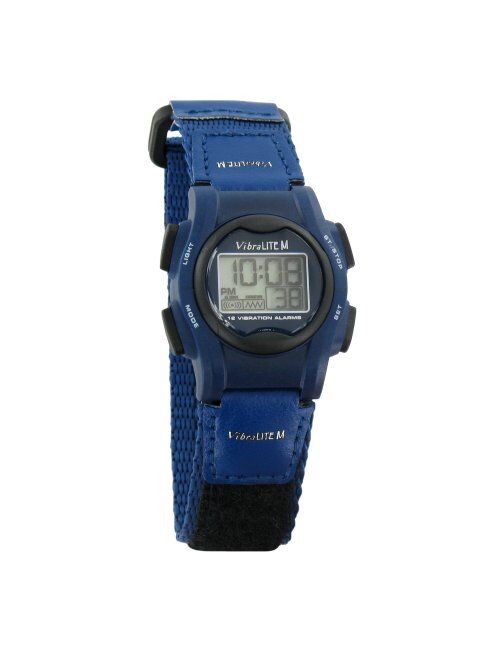 VibraLITE Mini 12-Alarm Vibrating Watch - Navy Blue