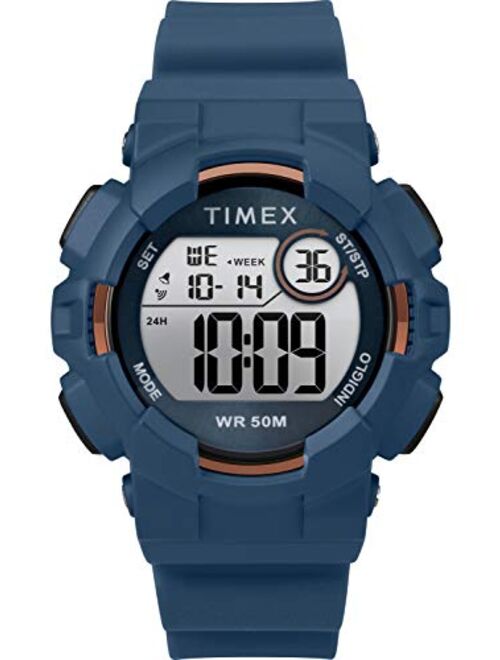 Timex Unisex Mako DGTL Silicone Strap Watch