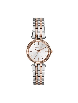 Petite Darci Three-Hand Watch with Glitz Accents, 26mm