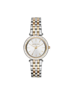 Darci Three-Hand Watch with Glitz Accents, 33mm