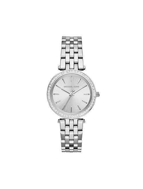 Michael Kors Darci Three-Hand Watch with Glitz Accents, 33mm