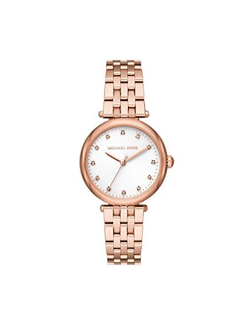 Michael Kors Darci Three-Hand Watch with Glitz Accents, 33mm