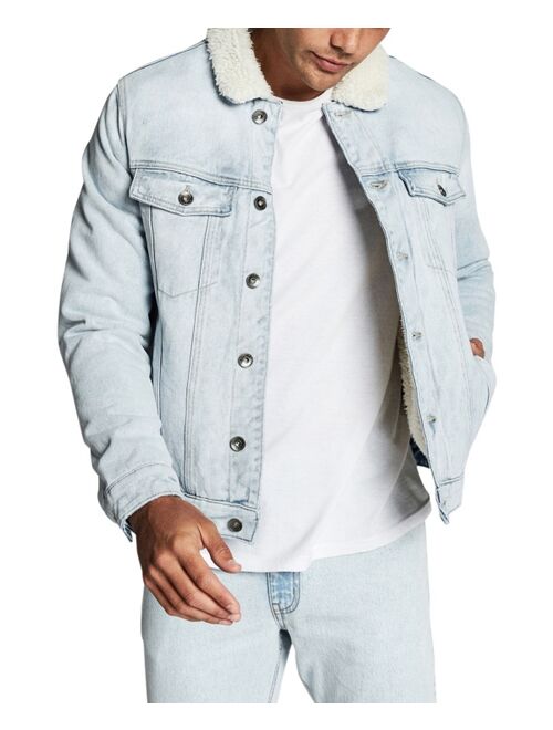 Men's Borg Denim Jacket