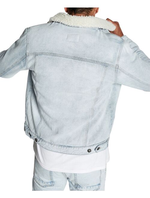 Men's Borg Denim Jacket